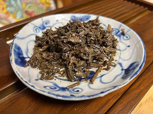 图为福海厂2003年易武正山小金瓜茶
