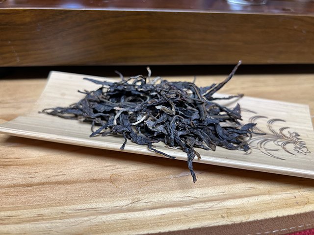 图为私藏红印2015年薄荷塘古树茶