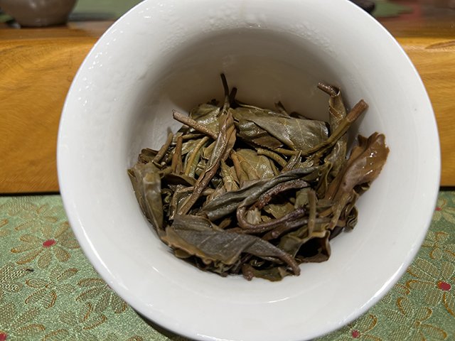 图为私藏红印2015薄荷塘古树青饼