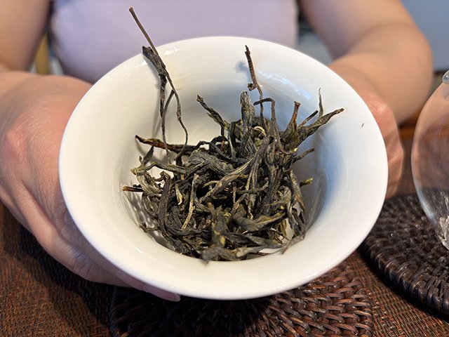 图为2026年昔归丫口古树茶散料品鉴