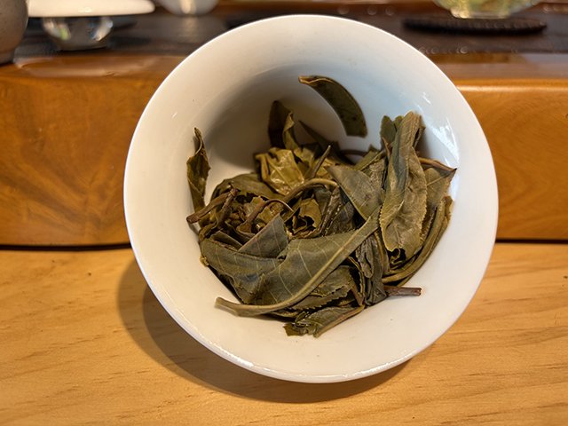图为2025年白沙坡古树茶