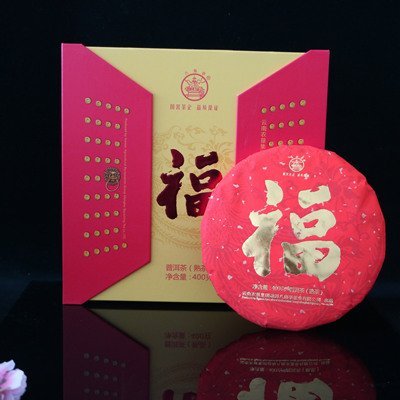 八角亭福饼_2018年八角亭 福饼 熟茶 357克