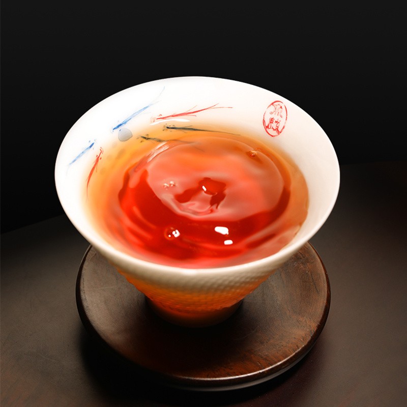 2016年南峤茶厂 印级布朗古乔木 熟茶 357克