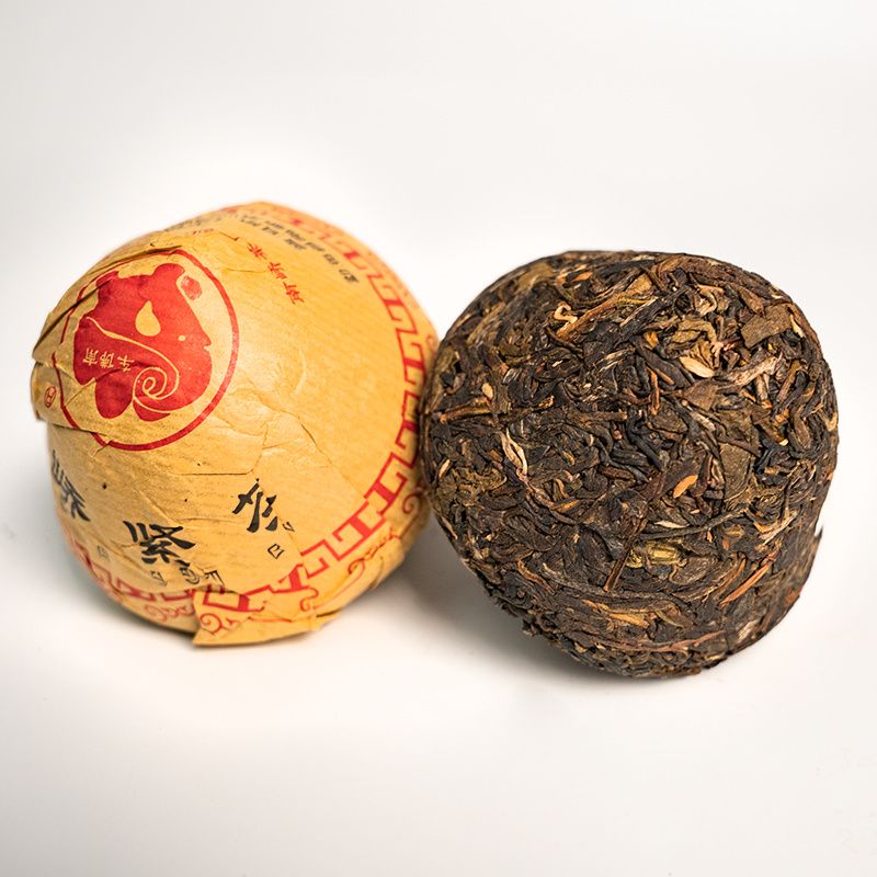 2019年南峤茶厂 南峤紧茶沱 生茶 238克