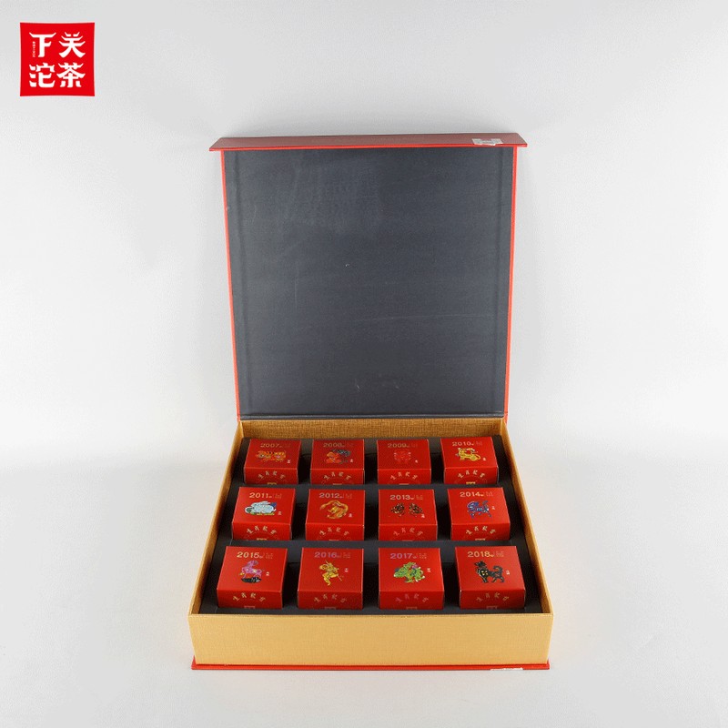2018年下关沱茶 生肖聚首团茶 生茶 60克