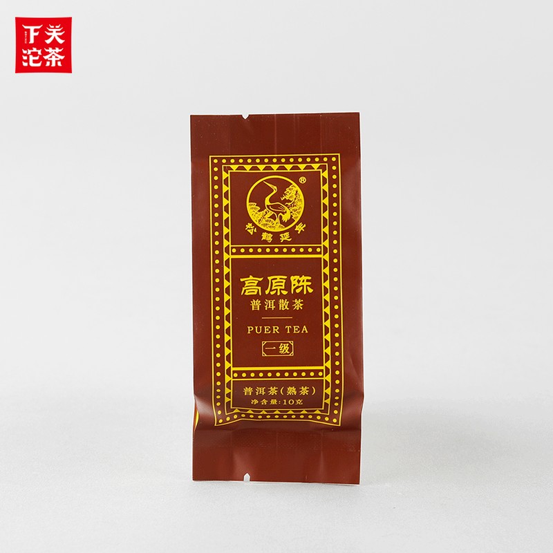 2018年下关沱茶 高原陈普洱散茶 熟茶 400克