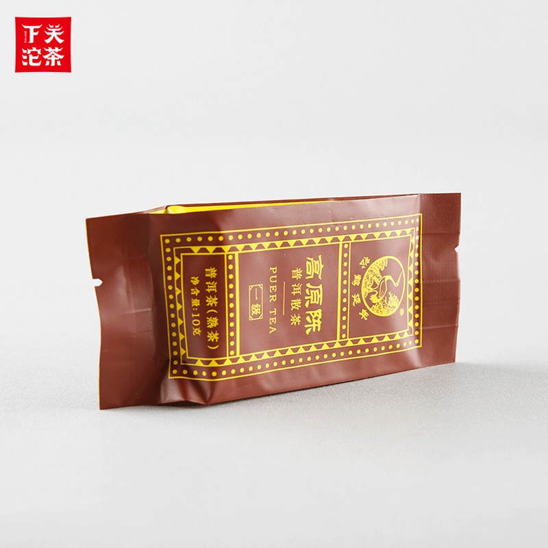 2018年下关沱茶 高原陈普洱散茶 熟茶 400克